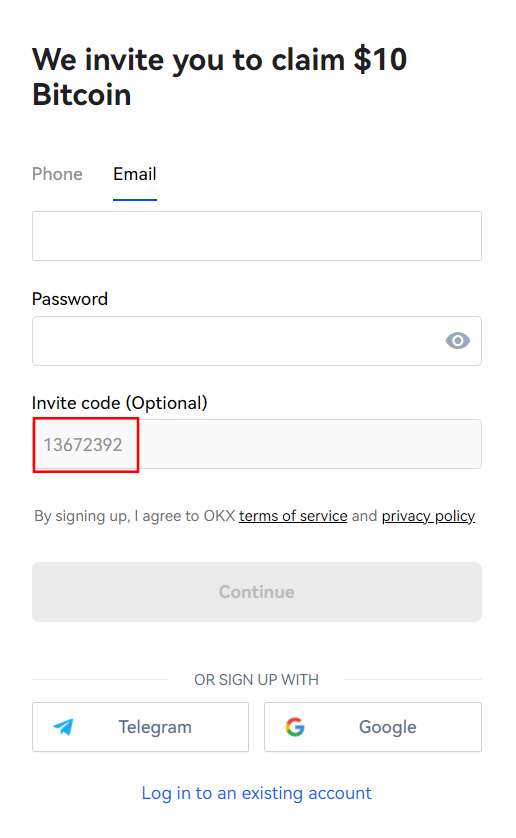 OKX Invite Code Sign Up