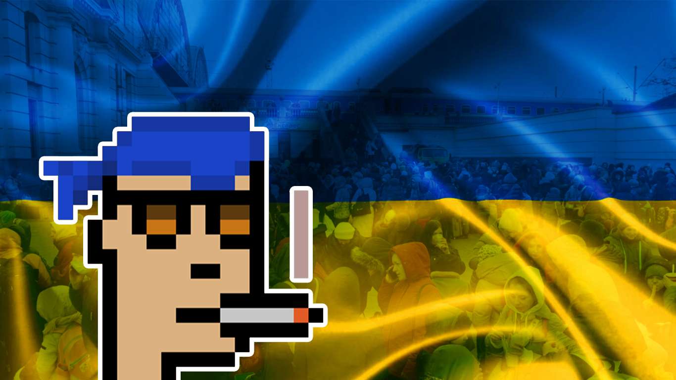 Ukraine Sells CryptoPunk NFT to Raise Funds for War